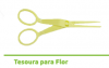 TESOURA FLOR
